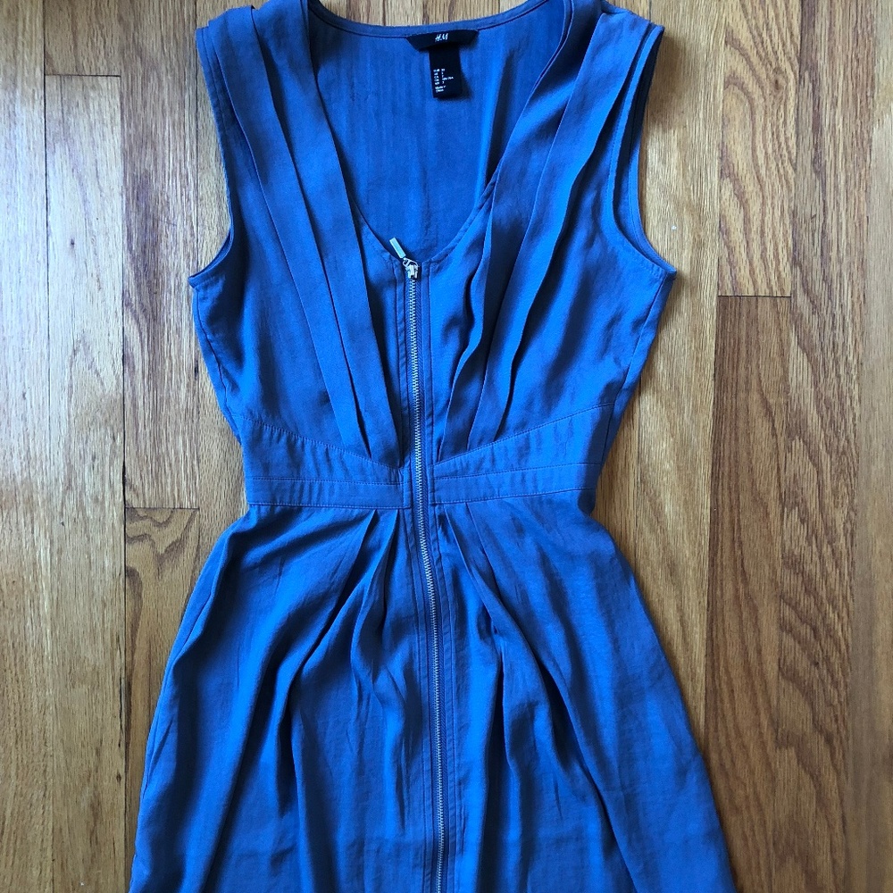 H&M - Dusty Blue/Purple Summer Dress